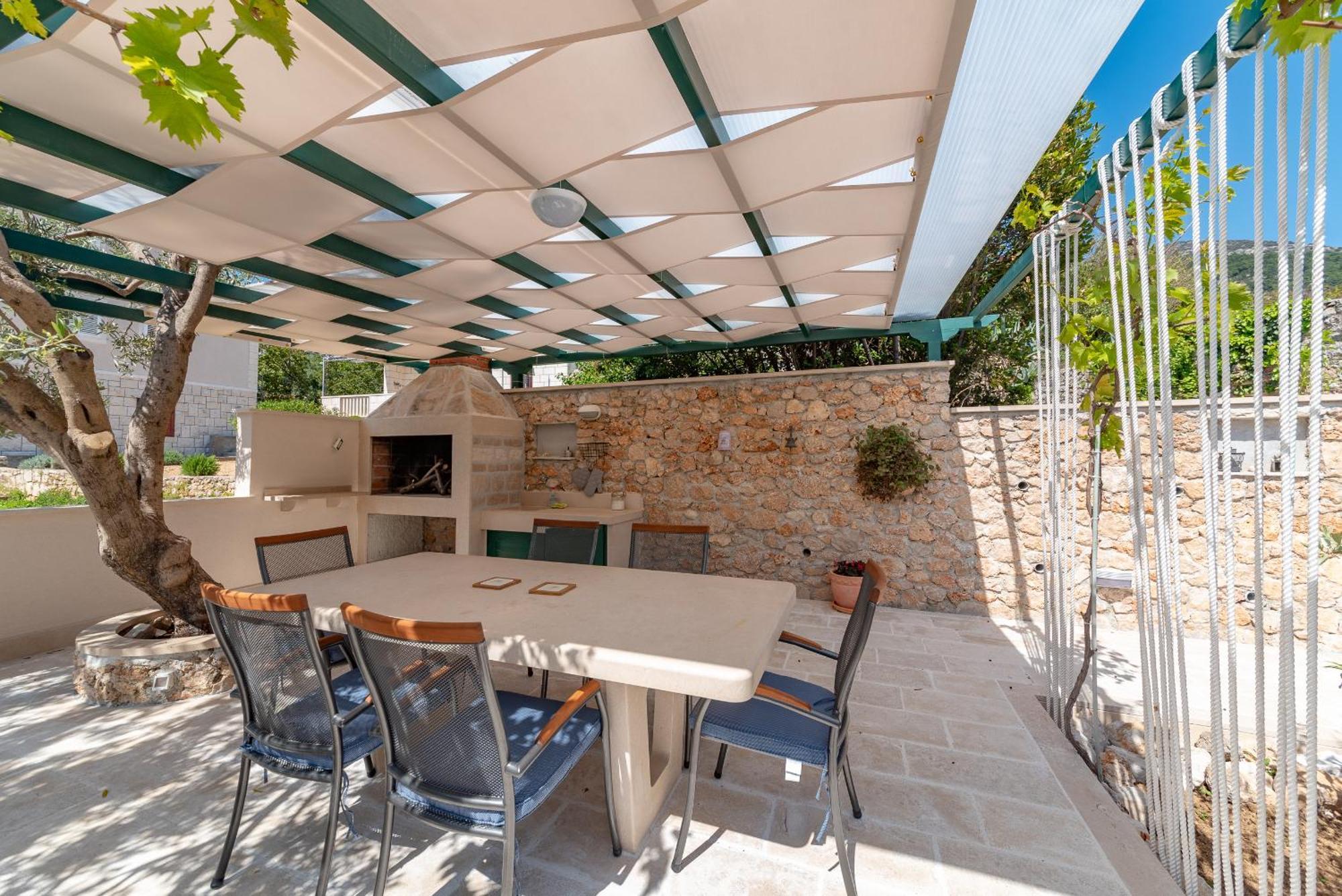Casa Ol'Bol - Modern Apartment With Seaview And Private Large Backyard Exterior foto
